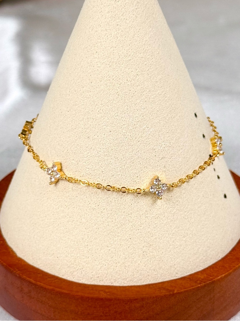 #192 Stainless Steel Versatile Diamond-Studded Bracelet